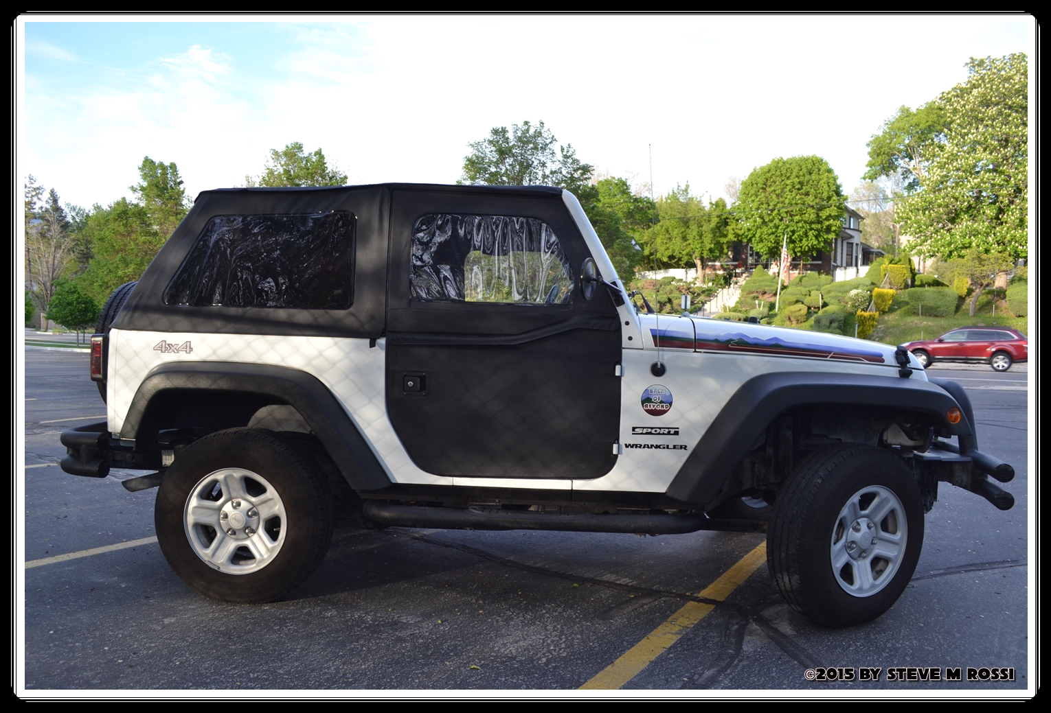Jeep rain doors off #3